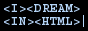 Dreaming in HTML 88x31 badge